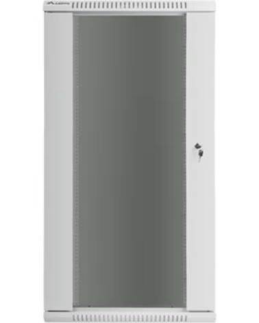 LANBERG Armario rack 19 pulgadas 27u 600x450 cabinet wall - mount flat pack gris v2