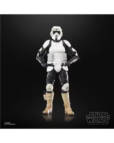 HASBRO Figura the black series 40th anniversary of star wars return of the jedi - biker scout