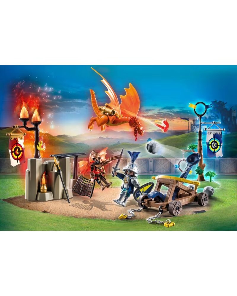 PLAYMOBIL novelmore vs burnham raiders - zona de batalla