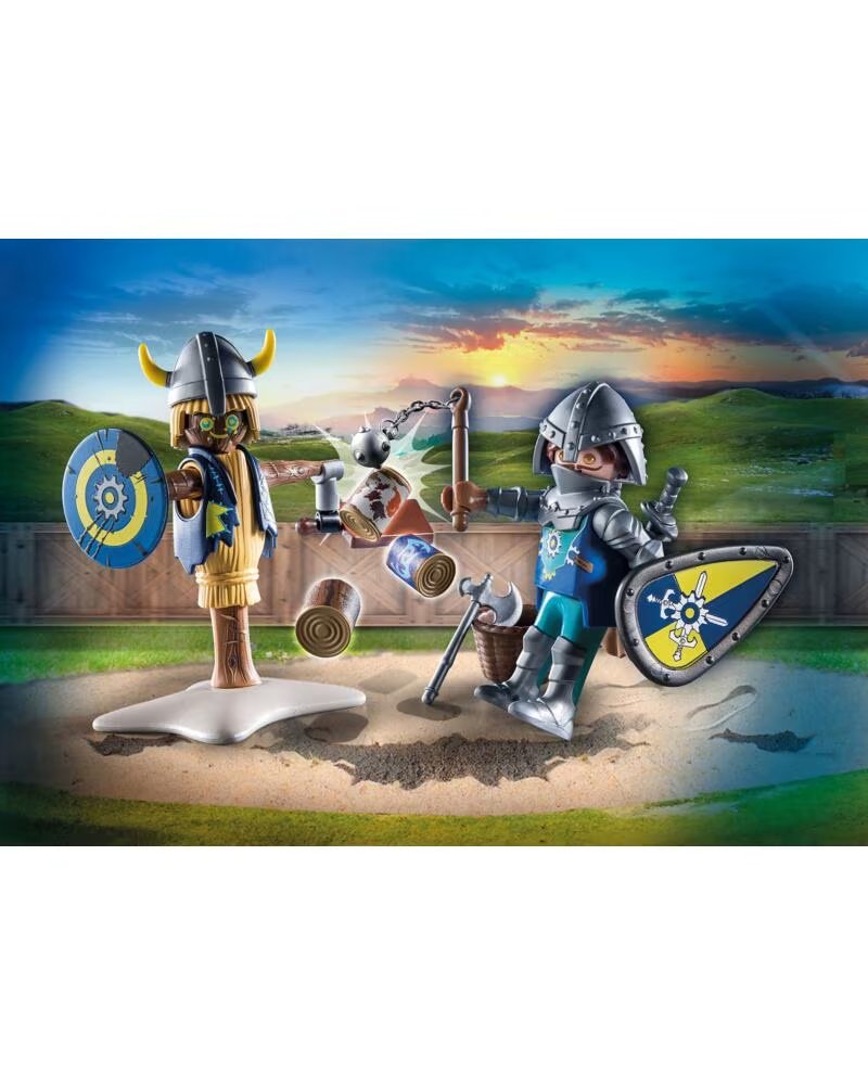 PLAYMOBIL novelmore - entrenamiento para el combate