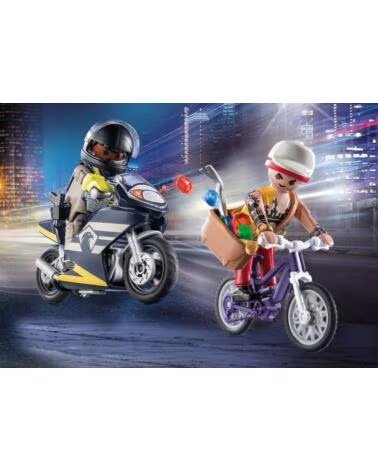 PLAYMOBIL starter pack fuerzas especiales y ladron