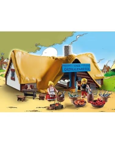 PLAYMOBIL asterix la cabana de ordenalfabetix