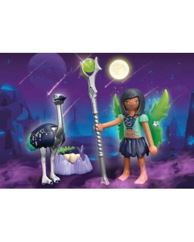PLAYMOBIL ayuma crystal y moon fairy con animales del alma