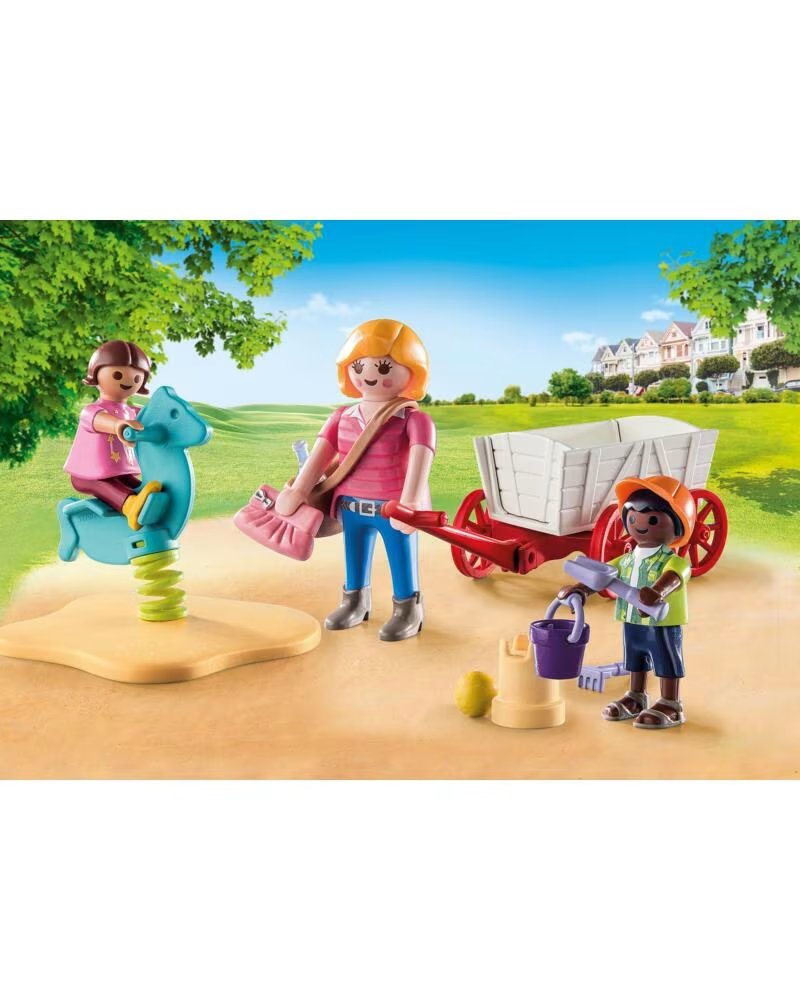 PLAYMOBIL starter pack educadora con carrito