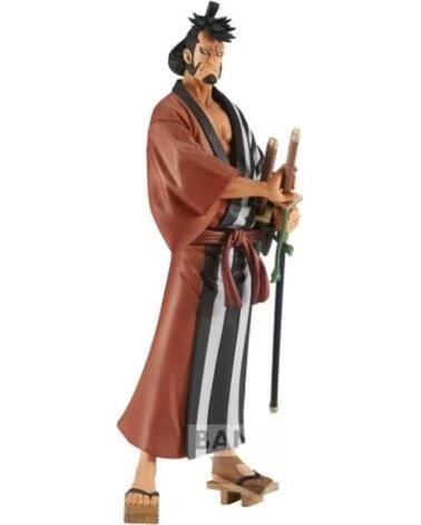 BANPRESTO Figura one piece dxf the grandline men wanokuni kinemon vol 27 17cm