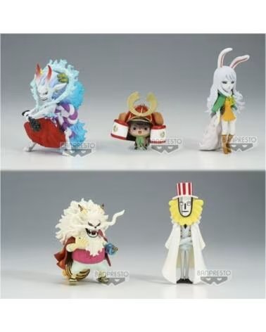 BANPRESTO Figura one piece world collectable figure wanokuni onigashima 7 cm unidad aleatoria