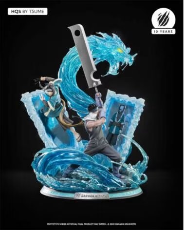 TSUME ART Figura s naruto zabuza haku escala 1 - 8 hqs