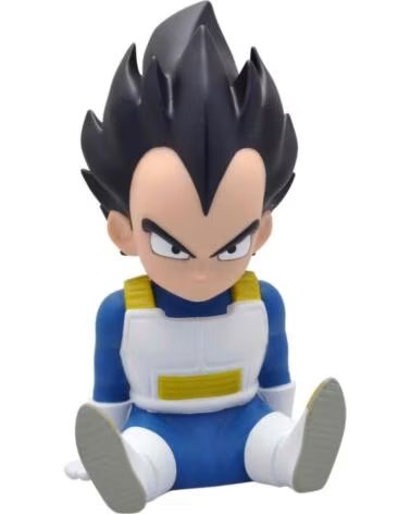 PLASTOY Figura hucha vegeta sentado chibi 15 cm pvc dragon ball