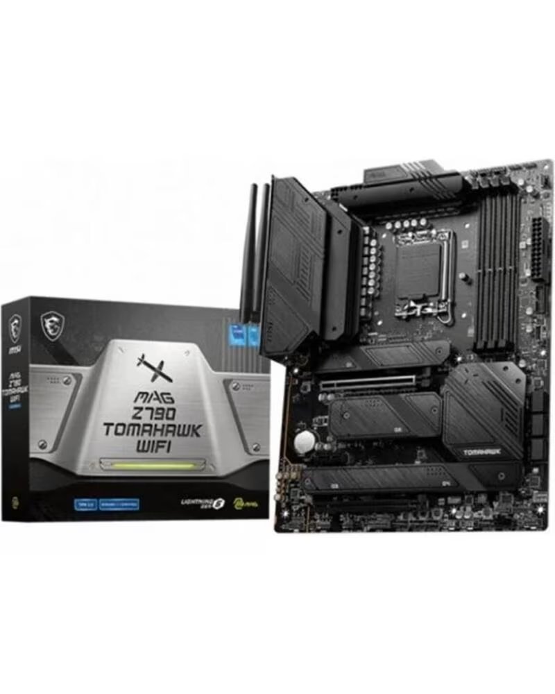MSI Placa base 1700 mag z790 tomahawk wifi atx - 4x ddr5 - 6x sata6 - 8x usb 3 2 911 - 7d91 - 019