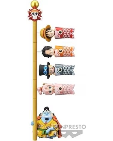 BANPRESTO Figura one piece world collectable figure - carp streamer - 6cm 1 unidad aleatoria