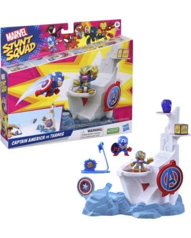 HASBRO Set de juego marvel stunt squad tower smash