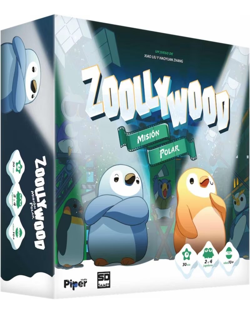 SD GAMES Juego de mesa zoollywood