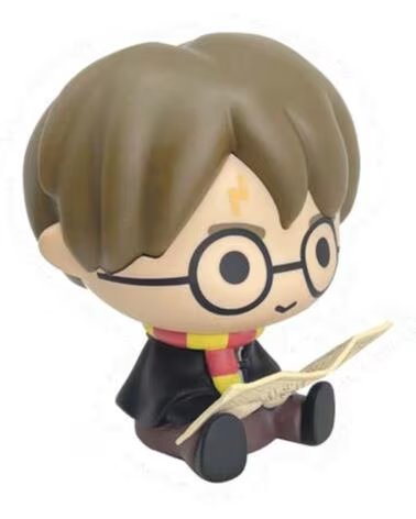 PLASTOY Figura hucha harry potter harry potter con libro hechizos
