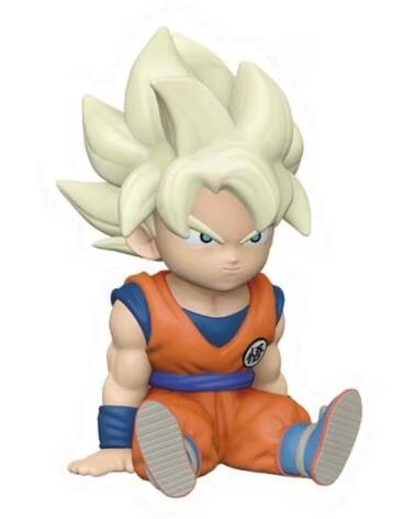 PLASTOY Figura hucha dragon ball super saiyan son goku
