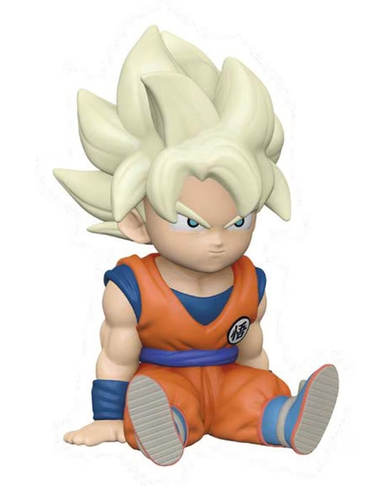 PLASTOY Figura hucha dragon ball super saiyan son goku