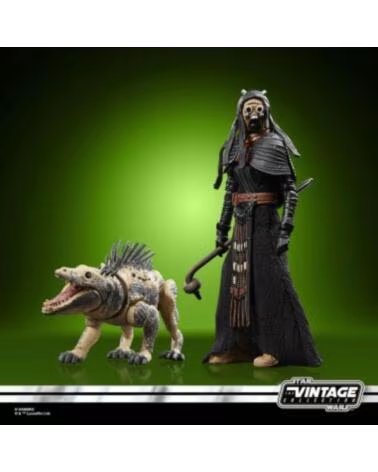HASBRO Figura star wars coleccion vintage - tusken massiff