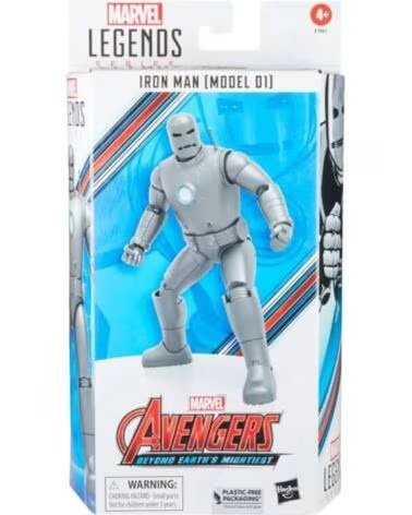 HASBRO Figura marvel legends series avengers iron man model 01
