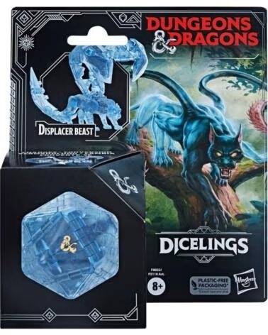 HASBRO Figura dungeons dragons dicelings displacer beast