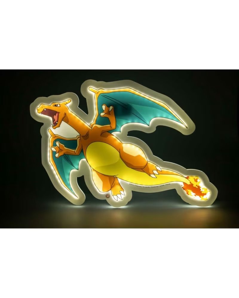 MADCOW ENTERTAINMENT Mural lampara neon teknofun pokemon charizard 30 cm