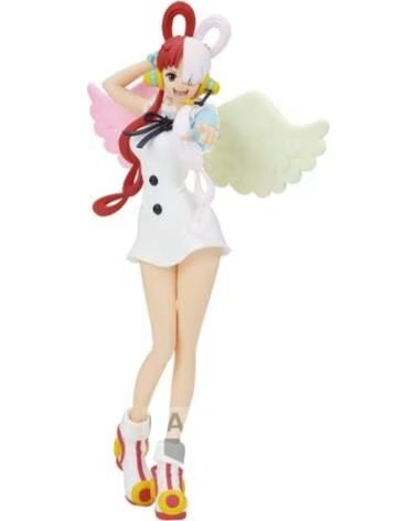 BANPRESTO Figura one piece film red glitter glamours uta 22cm