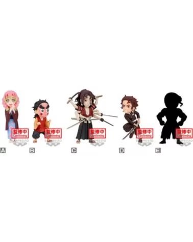 BANPRESTO Figura demon slayer kimetsu no yaiba world collectable figure vol 11 12 unidades 7cm