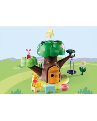 PLAYMOBIL 1 2 3 disney winnie the pooh piglet casa del arbol