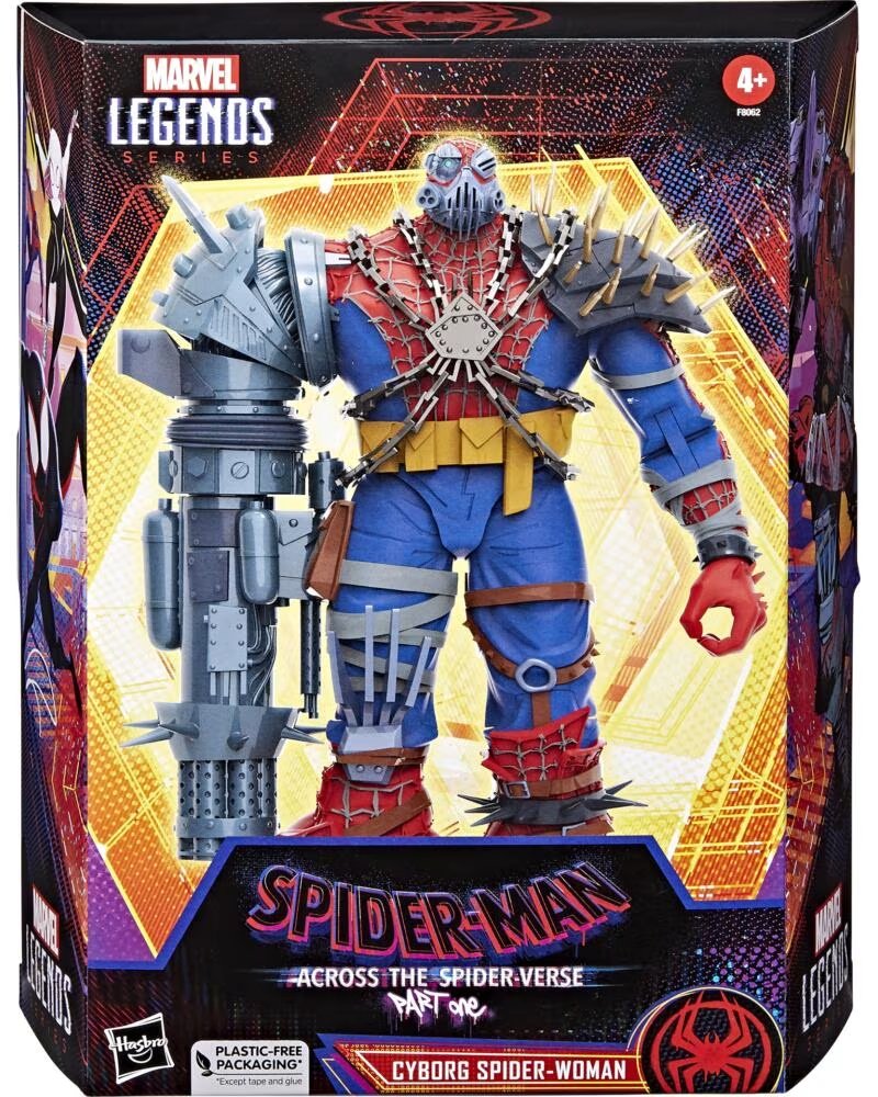 HASBRO Figura marvel legends cyborg spiderwoman
