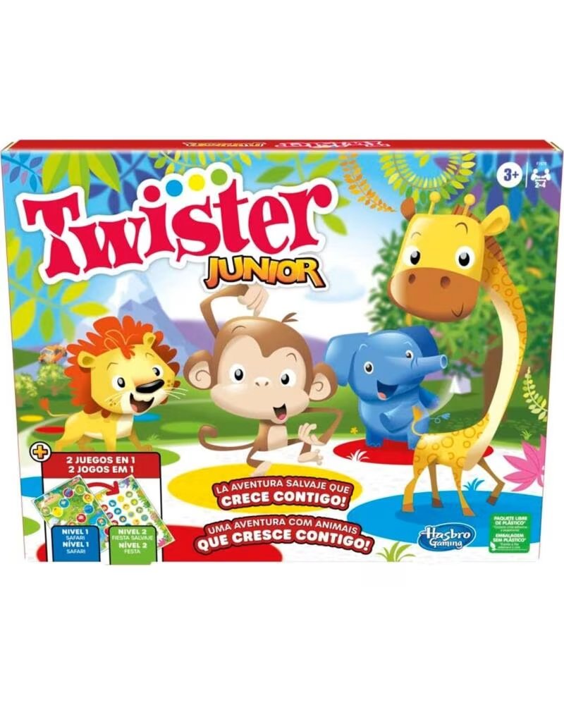 HASBRO Juego twister junior - version multilingue