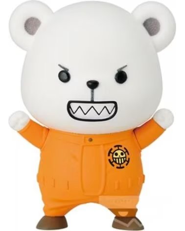 BANPRESTO Figura one piece fluffy puffy bepo 6cm