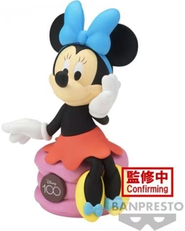 BANPRESTO Figura disney characters sofubi 100th anniversary minnie mouse 11cm