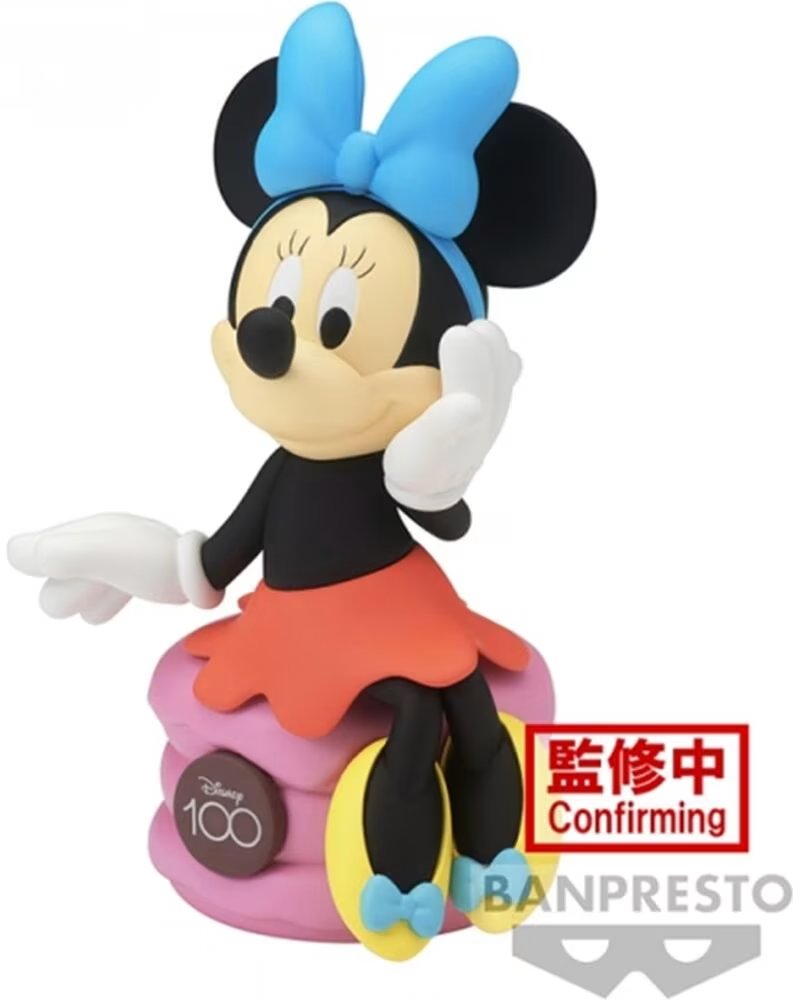 BANPRESTO Figura disney characters sofubi 100th anniversary minnie mouse 11cm