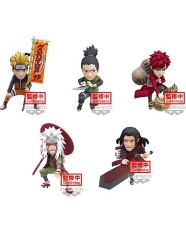 BANPRESTO Figura naruto world collectable figure narutop99 vol 1 7cm