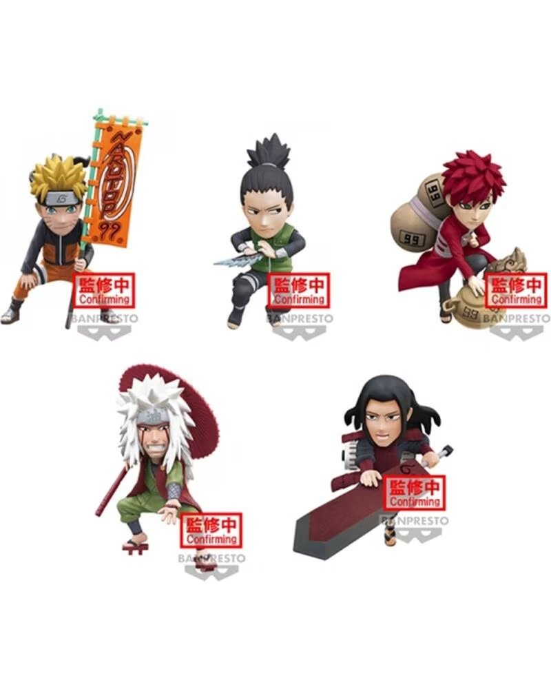 BANPRESTO Figura naruto world collectable figure narutop99 vol 1 7cm