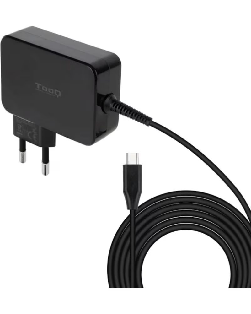 TOOQ Cargador portatil gan 90w usb tipo c