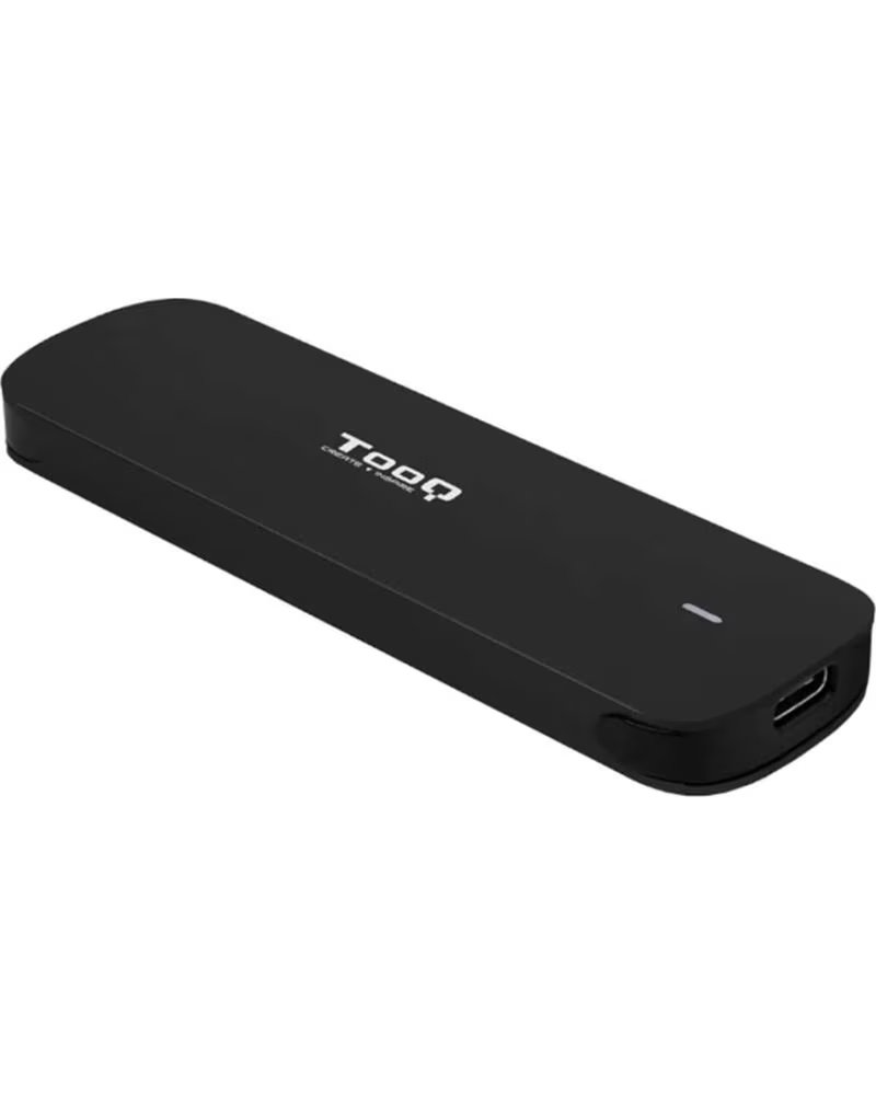 TOOQ Carcasa disco duro tqe - 2201r para ssd m 2 usb - c negra