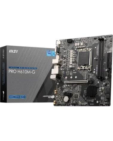 MSI Placa base 1700 h610m - g ddr5 matx