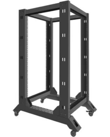 LANBERG Armario abierto rack 19 pulgadas 22u - 600x800 negro