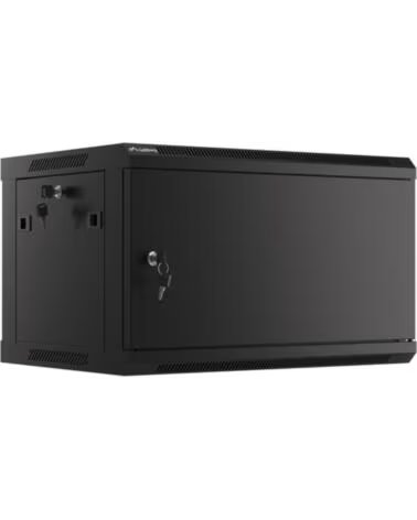 LANBERG Armario mural rack 19 pulgadas 6u - 600x450 negro
