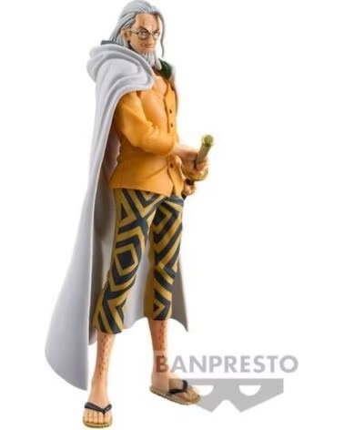 BANPRESTO Figura one piece wanokuni dxf the grandline series silvers rayleigh 17cm