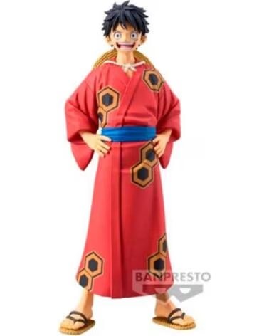 BANPRESTO Figura one piece wanokuni killer dxf the grandline series monkey d luffy 16cm