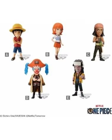 BANPRESTO Figura one piece netflix world collectable vol 1 7cm