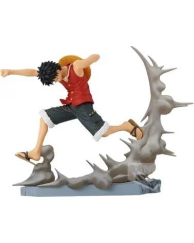 BANPRESTO Figura one piece senkozekkei monkey d luffy 8cm