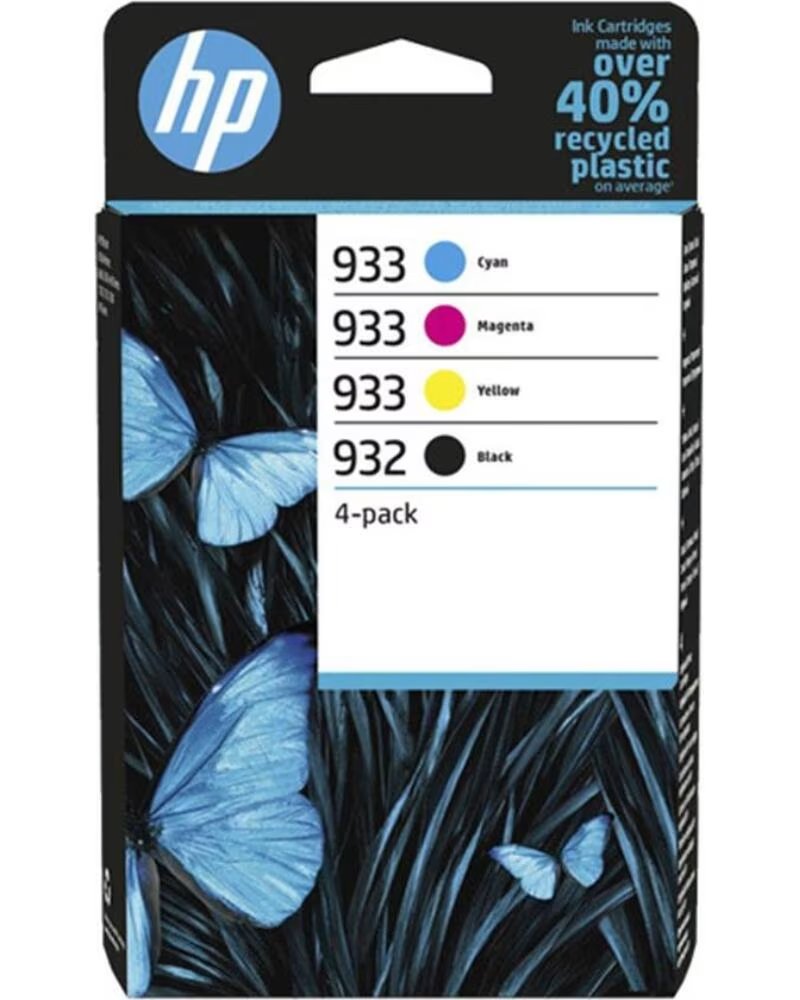 HP Pack cartucho tinta 932 y 933 pack 4