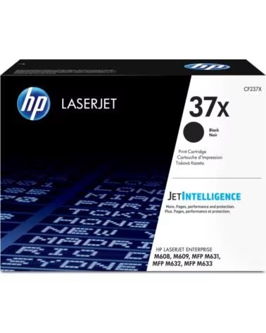 HP Toner 37x negro