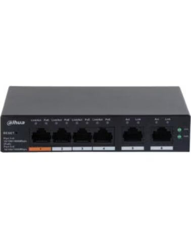 DAHUA Switch it dh - cs4006 - 4gt - 60 6 puertos