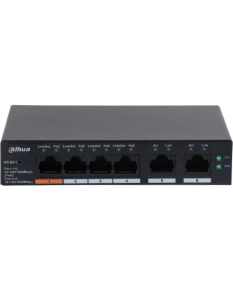 DAHUA Switch it dh - cs4006 - 4gt - 60 6 puertos