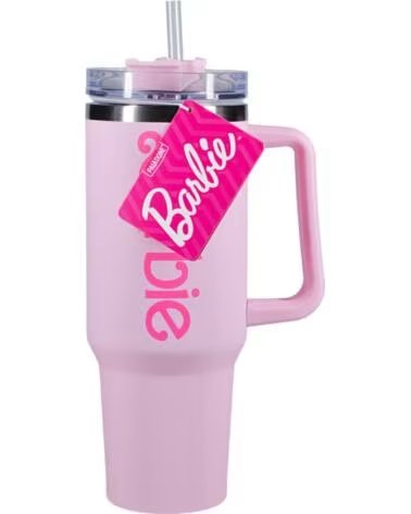 PALADONE Vaso termo con pajita barbie logo xl 1200 ml