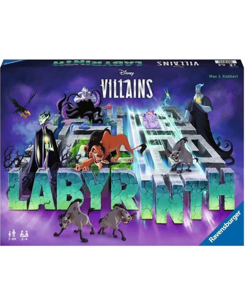 RAVENSBURGER Juego de mesa labyrinth disney villains