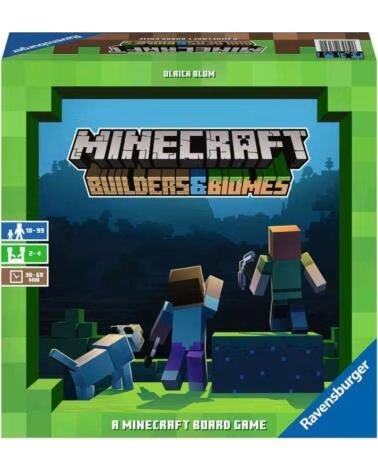 RAVENSBURGER Juego de mesa minecraft builders biomes