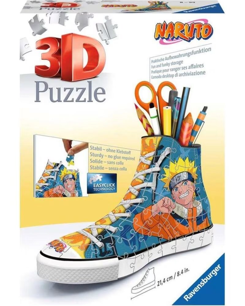 RAVENSBURGER Puzzle 3d sneaker - naruto